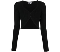Gerippter Cardigan