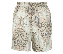 Shorts mit elastischem Bund