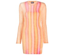 Gestreiftes Strickkleid