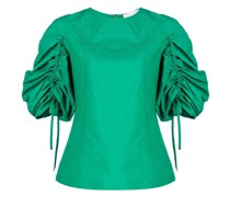 Bluse mit Puffärmeln
