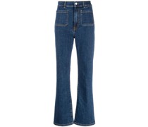 Ausgestellte Jeans