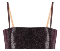 Cropped-Top mit Strass