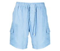 Cargo-Shorts aus Leinen