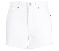 P.A.R.O.S.H. Ausgefranste Jeans-Shorts