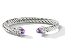 'Cable' Armreif mit Diamanten