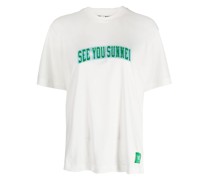 T-Shirt mit Logo-Patch