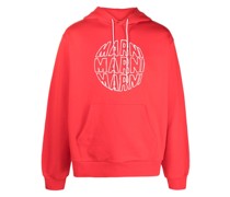 Hoodie mit Logo-Print