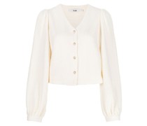 Bluse mit Knöpfen