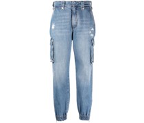 Jeans in Distressed-Optik