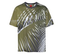 T-Shirt mit Palmen-Print