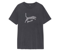 Walker T-Shirt mit Leoparden-Logo