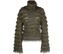Pullover mit Fransen