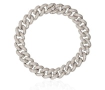 18kt gold Essential diamond link bracelet
