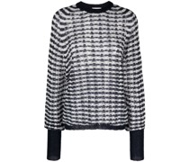 Pullover mit Kontrastpaspeln