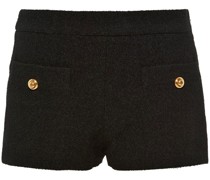 Kurze Shorts aus Boucle
