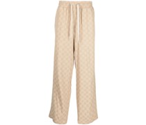 Weite Hose mit Logo-Print