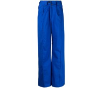 Wide-Leg-Hose mit Nahtdetail