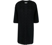 Kleid mit Zopfmuster