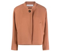 Cropped-Jacke aus Wolle