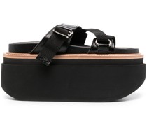 Plateau-Sandalen 80mm