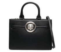 Handtasche mit Logo-Schild