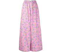 Pyjama-Hose mit Blumen-Print