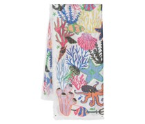 Schal mit Print