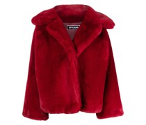 Oversized-Jacke aus Faux Fur
