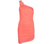 Drapiertes One-Shoulder-Minikleid