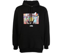Throwback. Hoodie mit grafischem Print