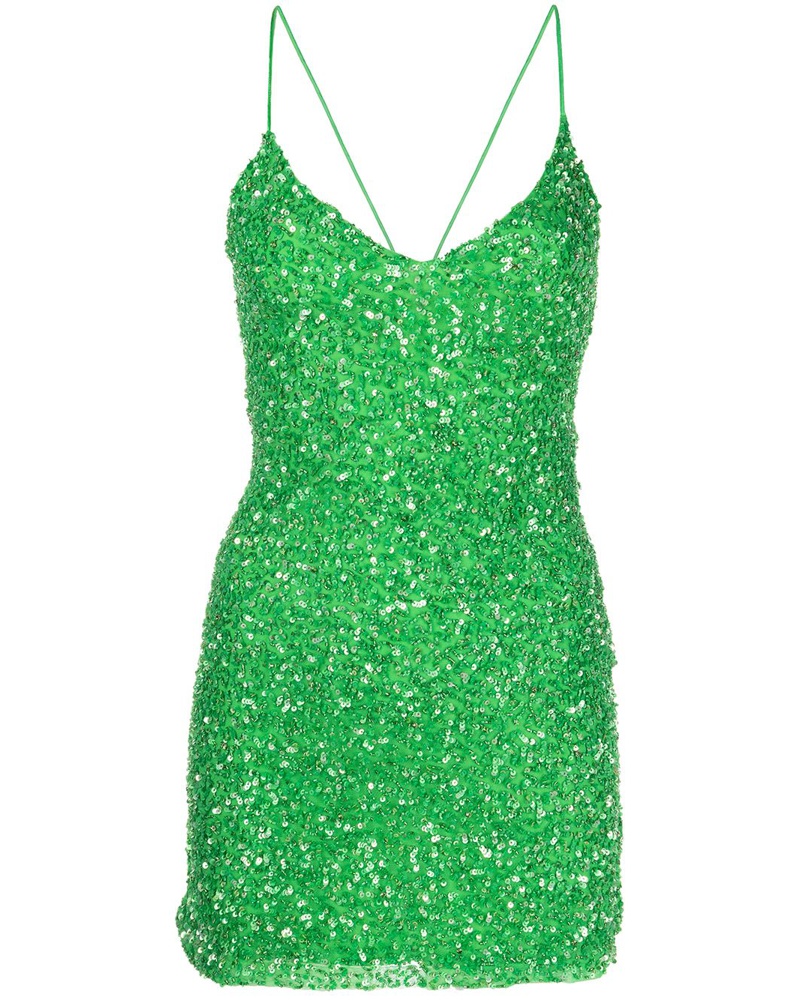 Retrofête Damen Astrid Minikleid mit Pailletten