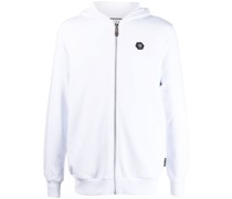 Kapuzenjacke mit Logo-Patch