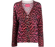 Mirka Cardigan mit Leoparden-Print