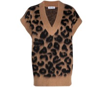 Top mit Leoparden-Print