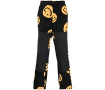 x Smiley Jogginghose aus Fleece
