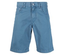Bermudas mit Logo-Patch