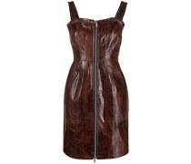 Minikleid mit Knitteroptik