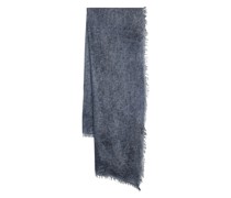Kaschmirschal mit Fransensaum