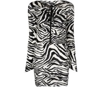 Kleid mit Zebra-Print