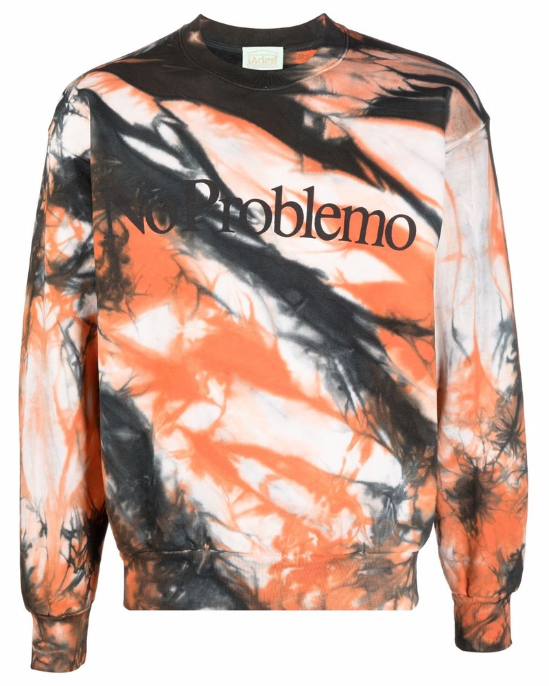 Aries Damen No Problemo Jogginghose mit Batikmuster
