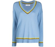 Pullover mit Kontrastdetails