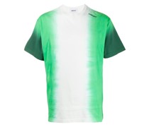 T-Shirt mit Farbverlauf-Print