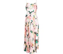 Maxikleid mit Blumen-Print