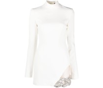 Minikleid mit Kristallen