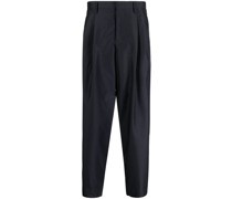 Cropped-Hose mit Bundfalten