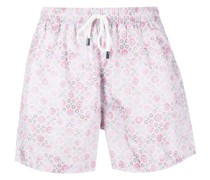 Badeshorts mit grafischem Print