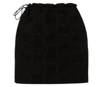 drawstring mini skirt
