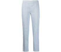 Schmale Cropped-Hose
