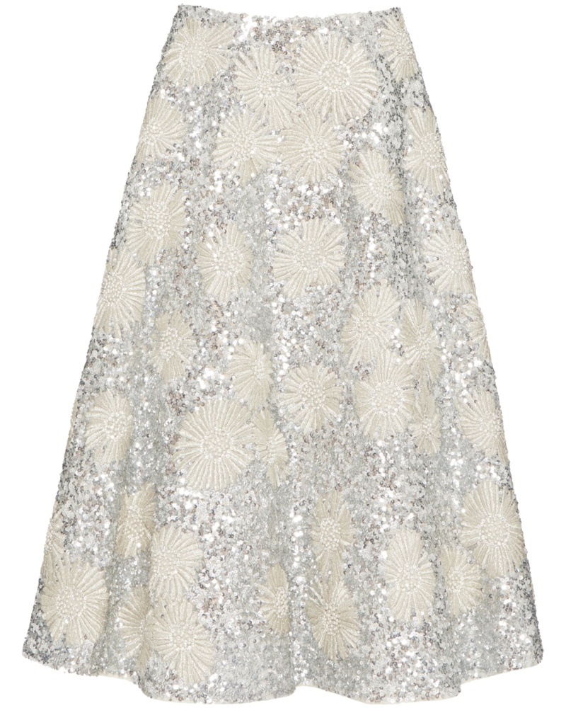 Valentino Garavani Damen Midirock mit Pailletten