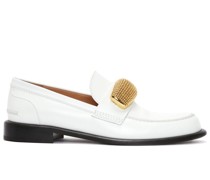 Loafer aus Leder mit Applikation